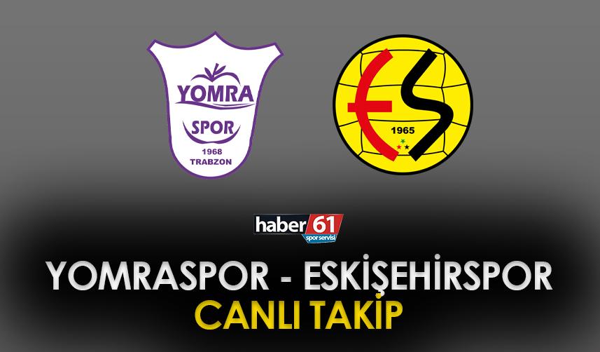 Yomraspor ile Eskişehirspor, 3. Lig'de 26. hafta mücadelesinde karşı karşıya geliyor.