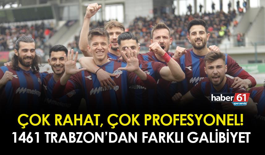 1461 Trabzon'dan 5 gollü galibiyet!