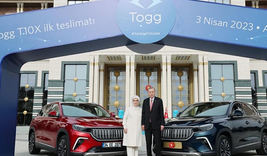 İlk Toog'lar Erdoğan çiftine teslim edildi