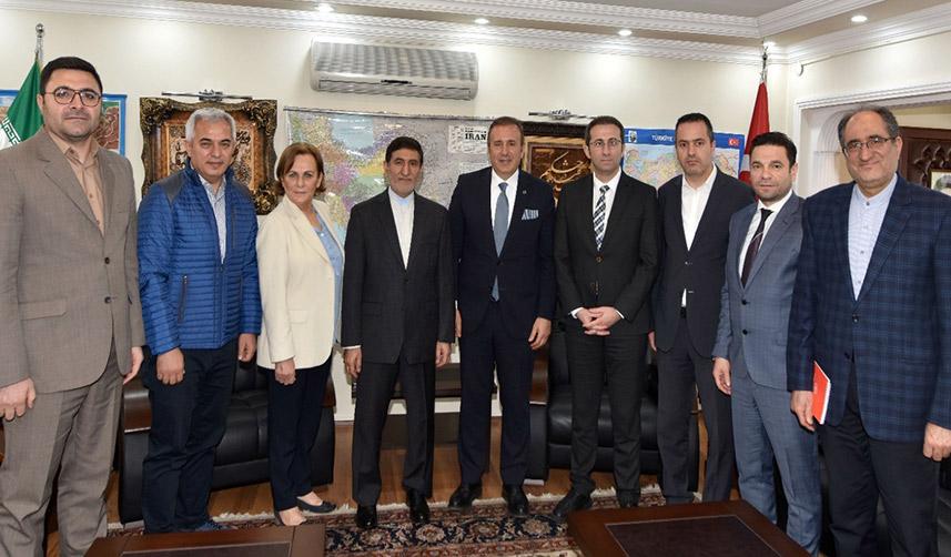 Çelebi: “İran ile ticaret ve turizmi geliştirmek için önümüzde iyi fırsatlar var”