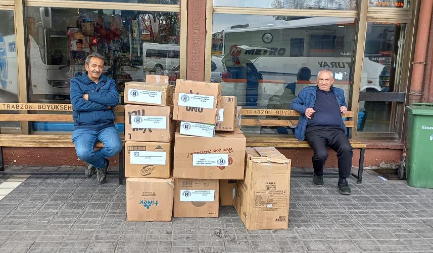 Trabzon'da öğrenciler depremzedeleri unutmadı! "Çorbada bizim de tuzumuz olsun"