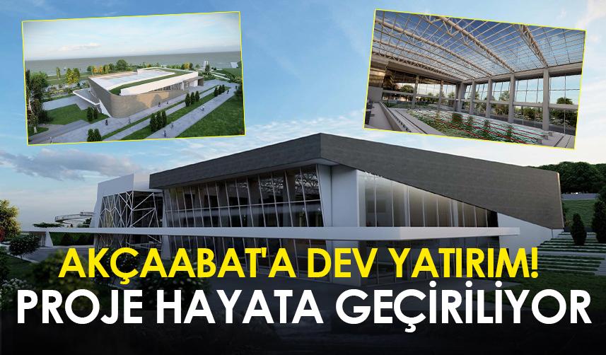 Akçaabat'a dev yatırım! Proje hayata geçiriliyor