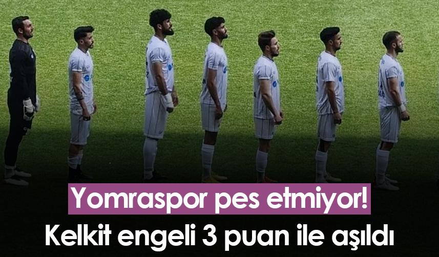 Yomraspor pes etmiyor! Kelkit engeli 3 puan ile aşıldı