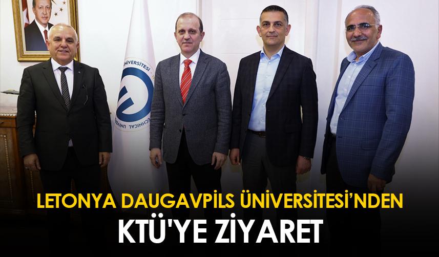 Letonya Daugavpils Üniversitesi’nden, KTÜ'ye ziyaret