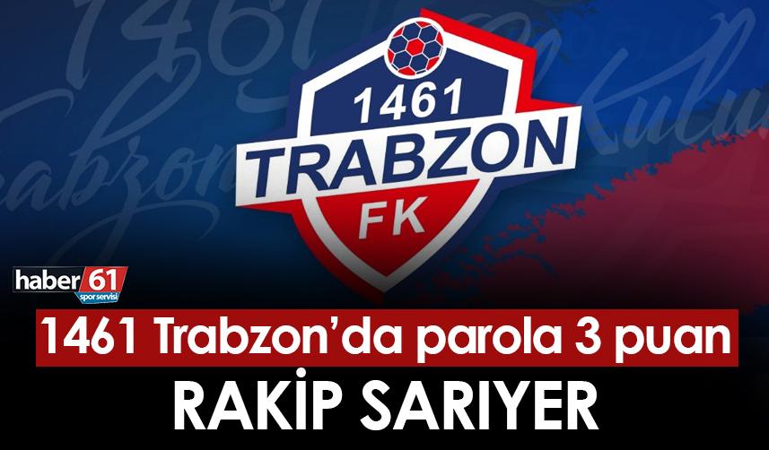 1461 Trabzon'da parola 3 puan! Rakip Sarıyer