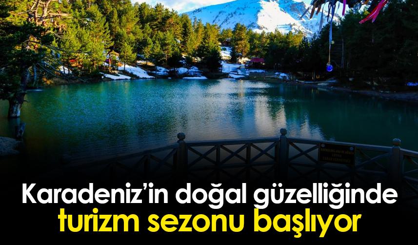 Gümüşhane'de Limni Gölü'nde turizm sezonu başlıyor