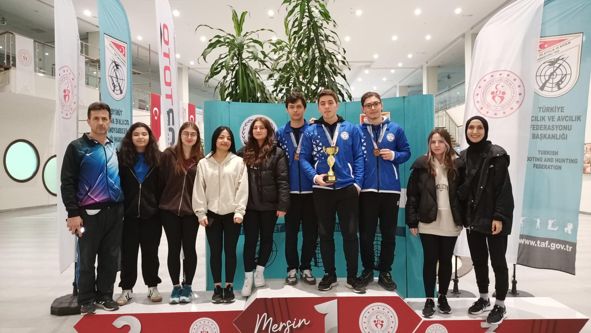 Trabzon'dan derece ile döndüler! Samsunlu atıcılık sporcularından büyük başarı