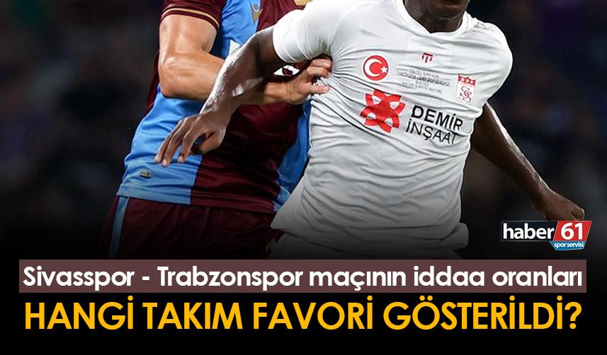 Sivasspor - Trabzonspor maçının iddaa oranları: Favori kim?