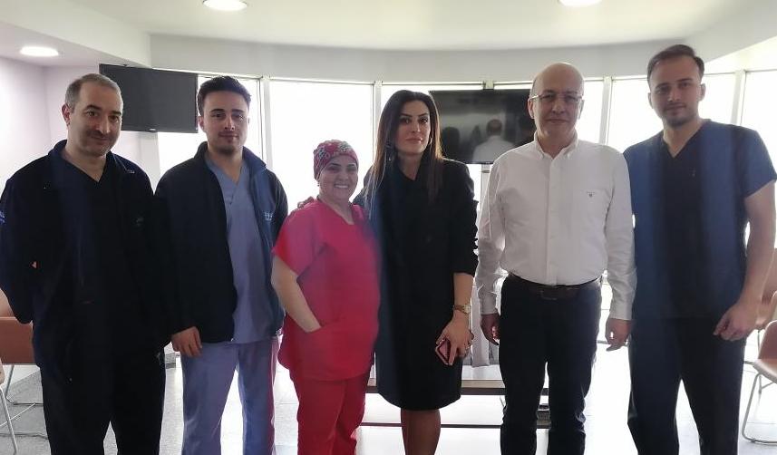 Trabzon Özel İmperial Hastanesi'nde bayramlaşma