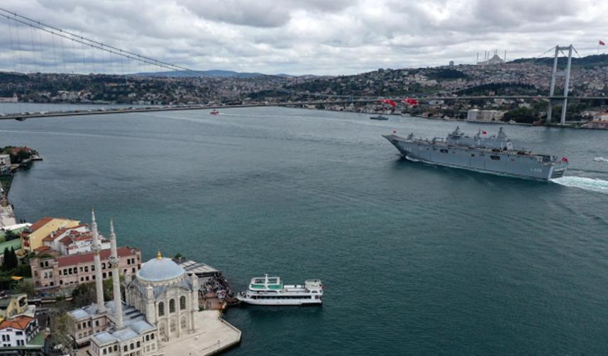 TCG Anadolu personeline hitap eden Cumhurbaşkanı Erdoğan, sıradaki hedefini paylaştı