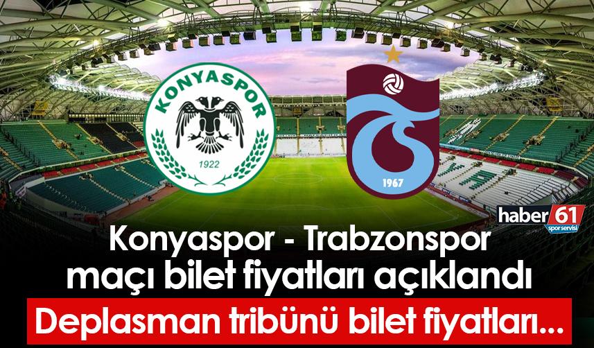 Konyaspor - Trabzonspor maçı biletleri satışa çıkıyor! Deplasman tribünü bilet fiyatları...