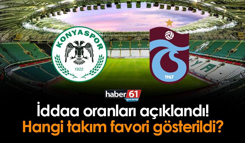 Konyaspor - Trabzonspor maçının iddaa oranları açıklandı! Hangi takım favori gösterildi?
