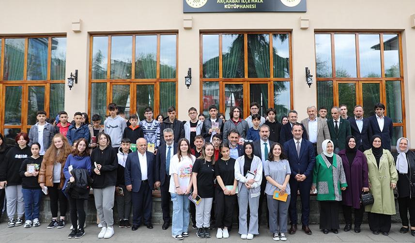 Akçaabat'ta doğru ve etkili kitap okuma söyleşisi yapıldı