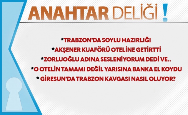 Anahtar Deliği 13.03.2019