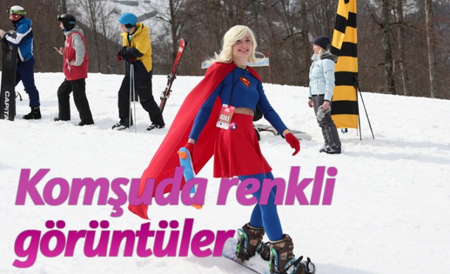 Komşuda renkli görüntüler