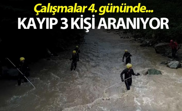 Araklı'da kayıp 3 kişi aranıyor