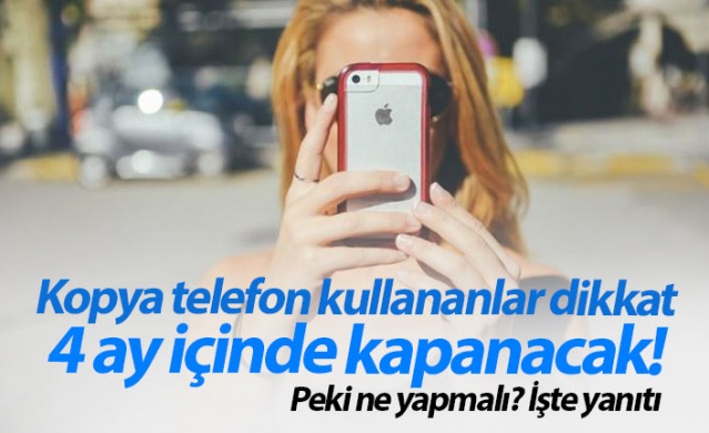 Kopyalanmış IMEI'ye sahip telefonlar nasıl kayıt altına alınır?