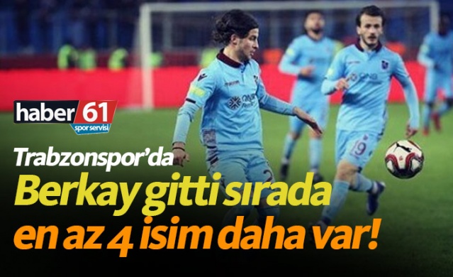 Trabzonspor'da 4 futbolcu daha gidecek!
