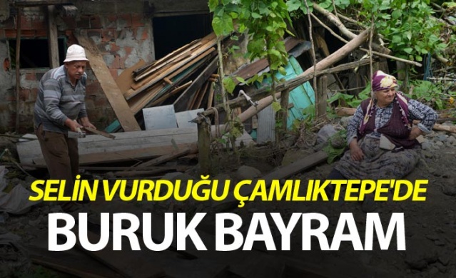 Selin vurduğu Çamlıktepe'de buruk bayram