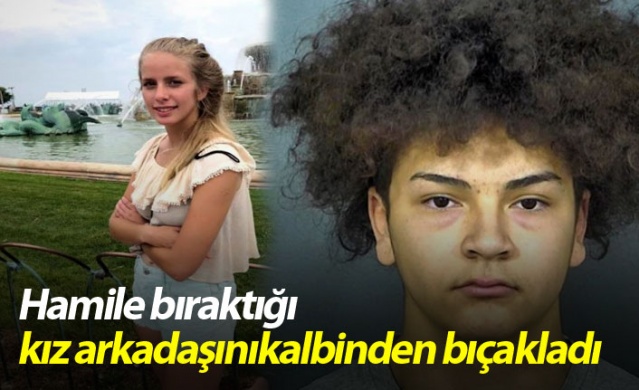 Hamile bıraktığı kız arkadaşını kalbinden bıçakladı!