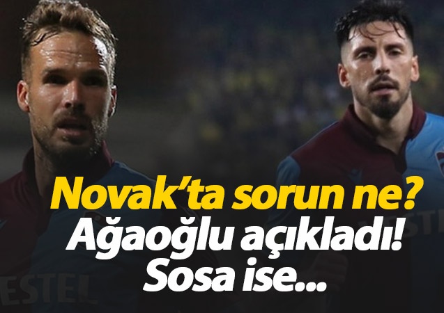 Novak'ta sorun ne? Ağaoğlu açıkladı