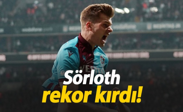 Sörloth rekor kırdı