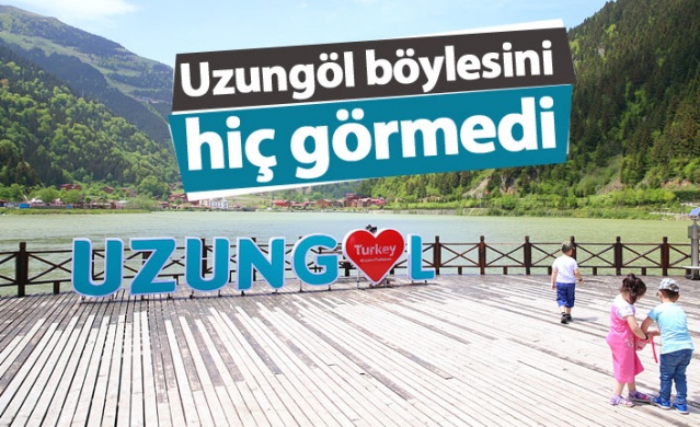 Uzungöl böylesini görmedi