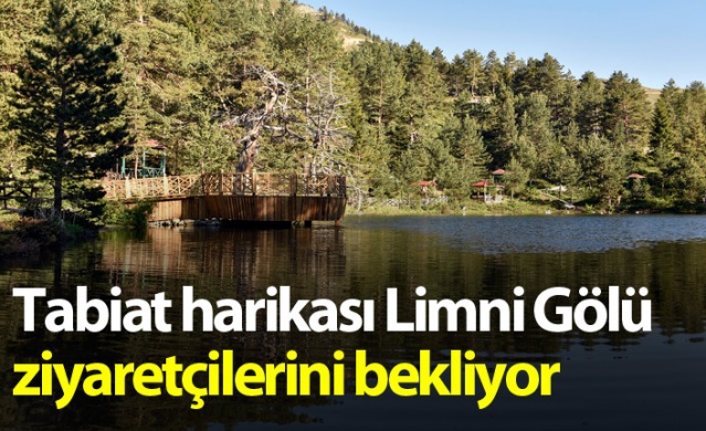 Korona virüs tedbirleri alınan tabiat harikası Limni Gölü ziyaretçilerini bekliyor