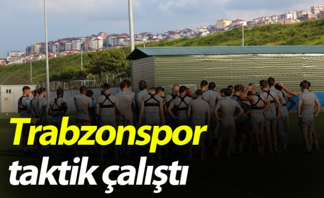 Trabzonspor 34. haftasında oynayacağı Kayserispor maçına hazırlanıyor. 23 Temmuz 2020