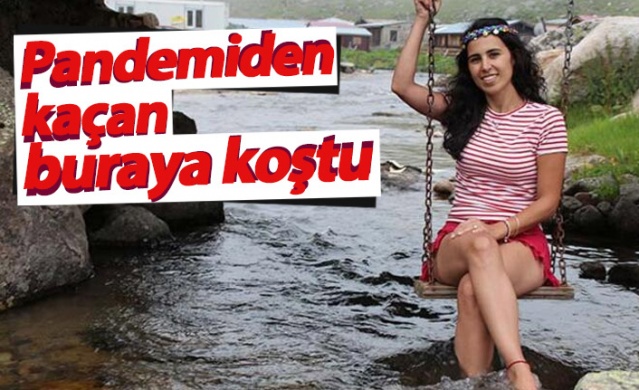 Pandemiden kaçan Kavrun Yaylası'na gidiyor