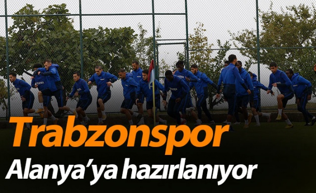 Trabzonspor Alanyaspor Hazırlıklarını Taktik Antrenmanla Sürdürdü