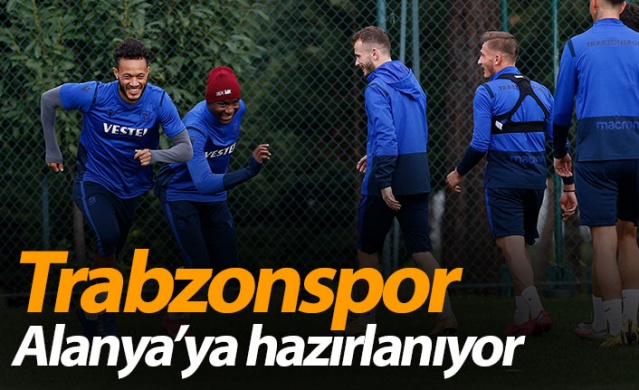 Trabzonspor Alanyaspor Hazırlıklarını Taktik Antrenmanla Sürdürdü