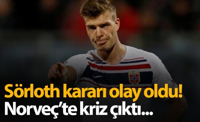 Alexander Sörloth kararı Norveç'te tartışma yarattı