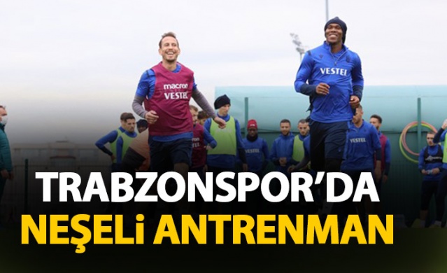Trabzonspor'da Erzurumspor maçı hazırlıkları sürüyor