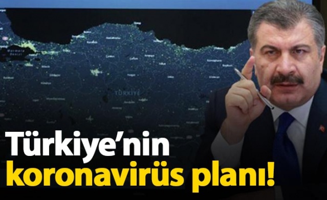 Türkiye'nin koronavirüs ile mücadele planı!