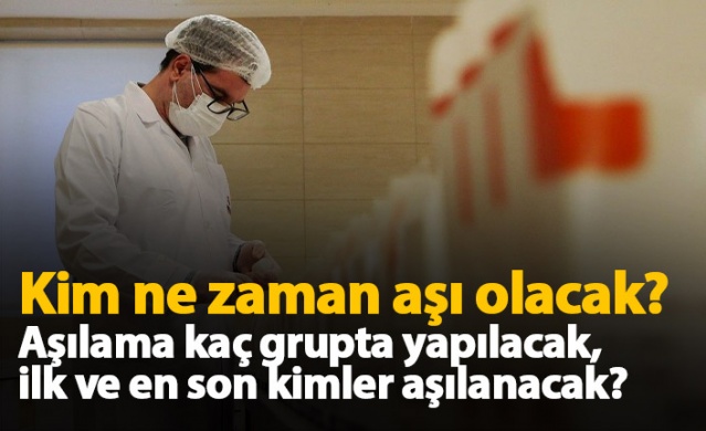 Kim ne zaman aşılanacak?