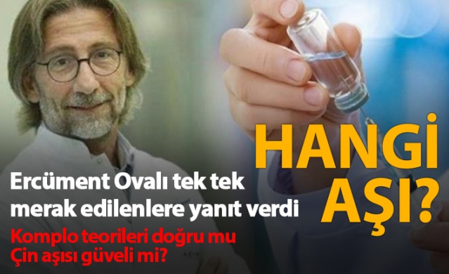 Ercüment Ovalı yazdı: Hangi aşı?
