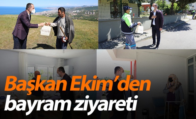 Başkan Ekim’den bayram ziyareti