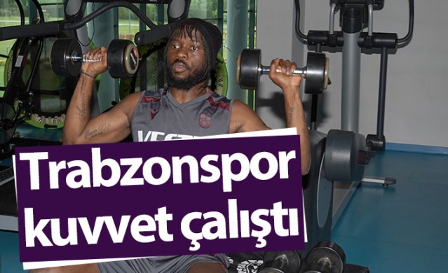 Trabzonspor Riva Kampında Vites Yükseltti: Antrenmanda Kuvvet Depoladılar