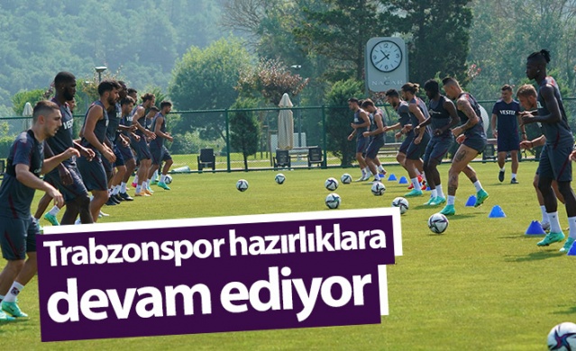 Trabzonspor, yeni sezon hazırlıklarını İstanbul’da tempolu sürdürdü