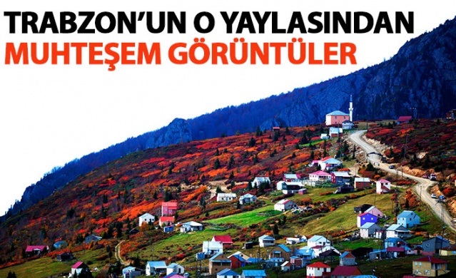 Sis Dağı'ndan sonbahar manzaraları