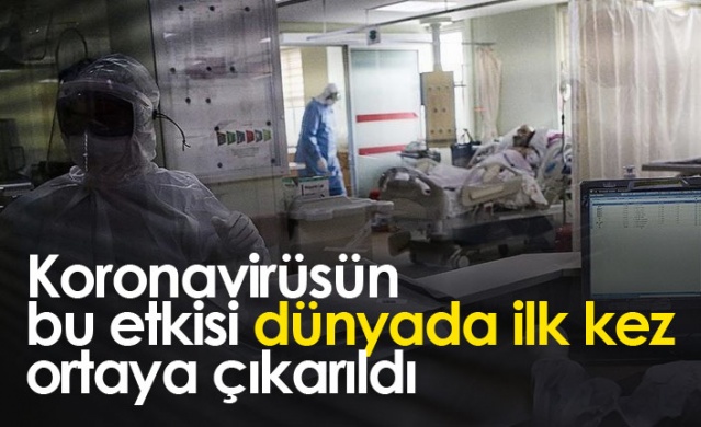 Koronavirüsün bu belirtisi ilk kez ortaya çıktı
