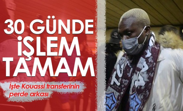 Trabzonspor'un Kouassi transferinin perde arkası