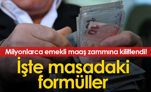 Gözler emekli maaşı zammında! İşte formüller