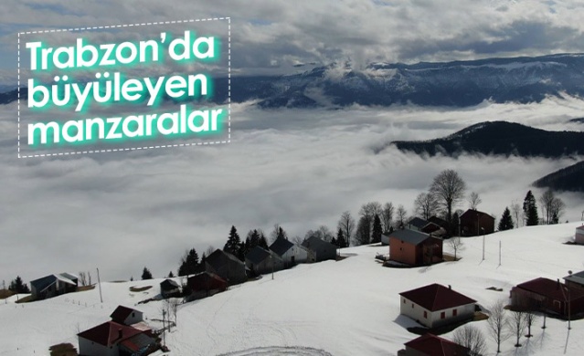 Trabzon yaylalarından büyüleyen manzaralar. Foto Galeri