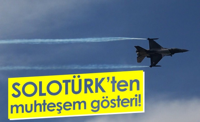 SOLOTÜRK'ten Yalova semalarında muhteşem gösteri!
