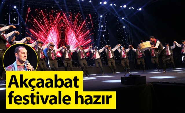 Akçaabat festivale hazır. Foto Haber