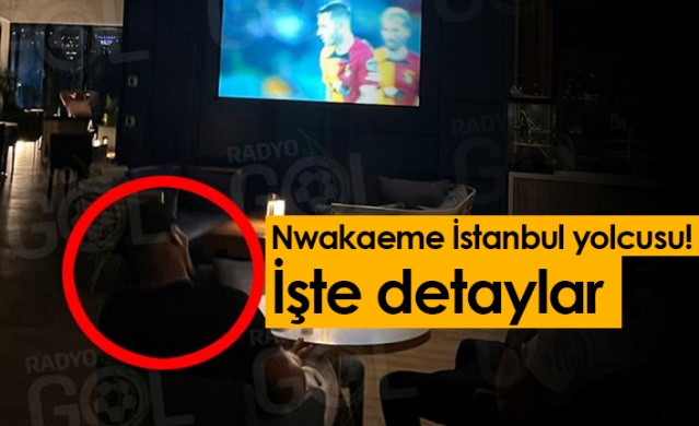 Nwakaeme İstanbul yolcusu! İşte o kareler: Foto Galeri