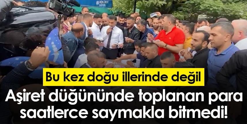 Aşiret düğününde toplanan para şaşırttı! Saymak saatler sürdü. Foto Haber