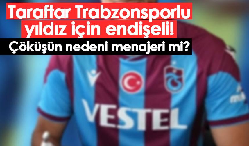 Trabzonspor taraftarı, Yusuf Yazıcı'nın yaşadığı büyük çöküşün nedenini sorguluyor.Foto Haber